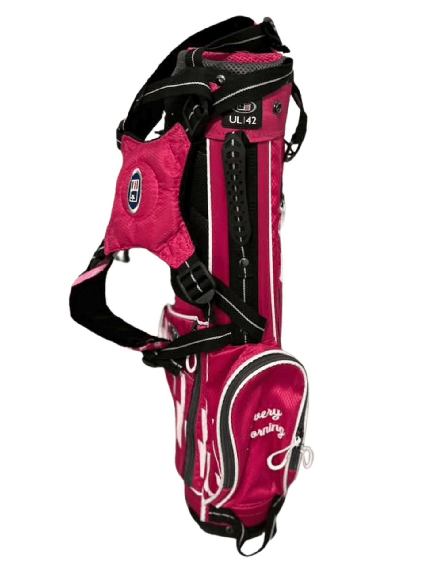 U.S. Kids UL42 Club Junior Golf - Pink/White Bag. Used