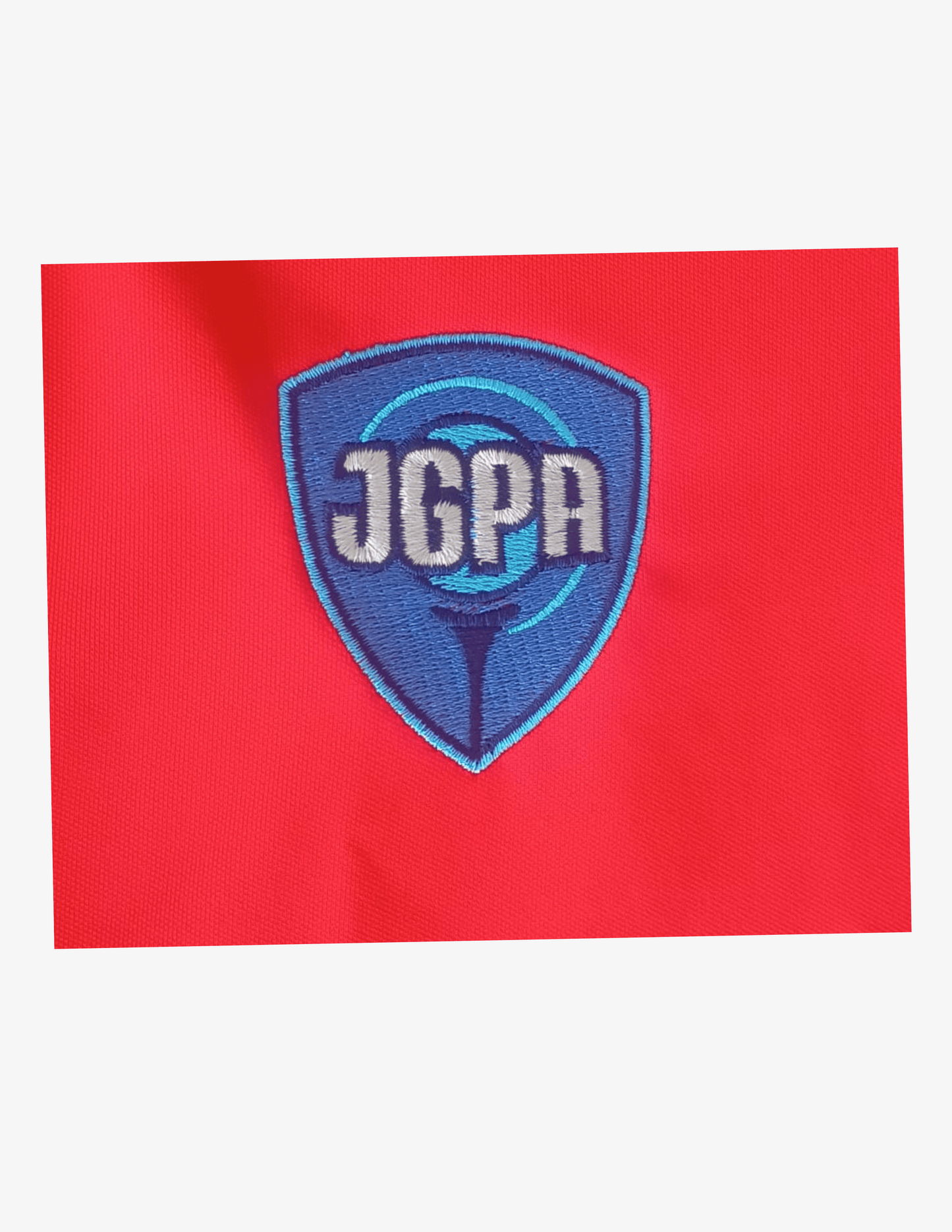 Red Under Armour Collar T-Shirt with Official JGPA Logo