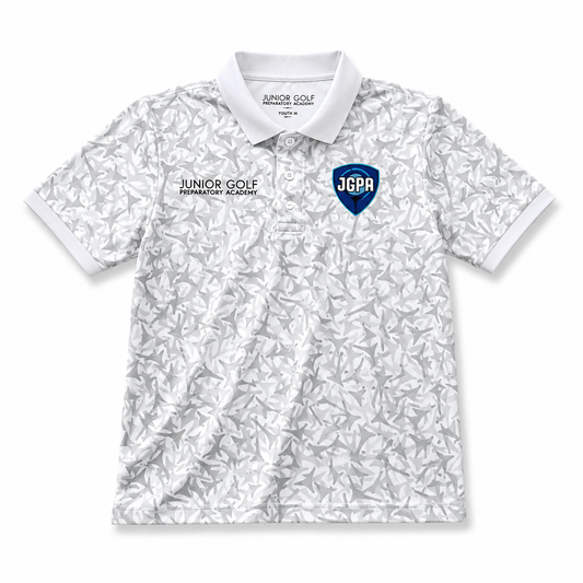Learn 2 Compete White Polo – Official JGPA Uniform