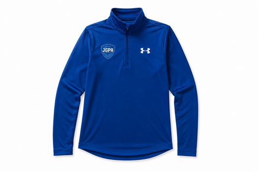 Blue Under Armour Quarter-Zip with JGPA Logo